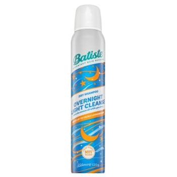 Batiste Overnight Light Cleanse suchý šampón pre rýchlo mastiace sa vlasy 200 ml