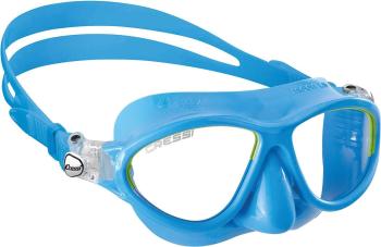 Cressi Moon Light Blue/Lime Transparent Junior Potápačská maska