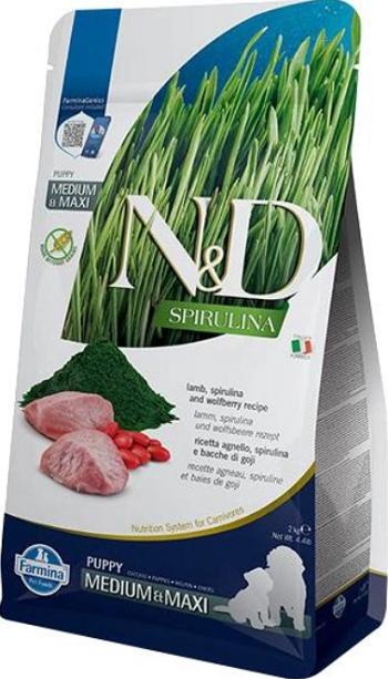 Farmina N&D dog SPIRULINA (GF) puppy medium & maxi, lamb granule pre psy 2kg