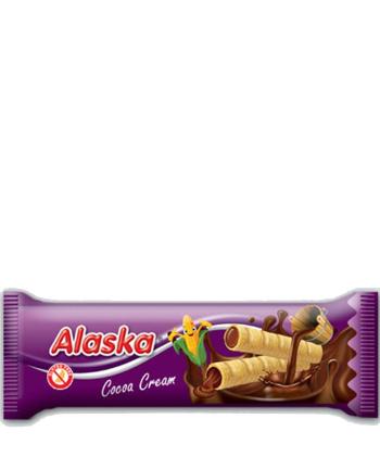 Kukuričné trubičky - kakao ALASKA 18 g