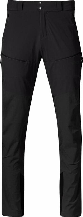 Bergans Outdoorové nohavice Rabot V2 Softshell Pants Men Black/Dark Shadow Grey 54