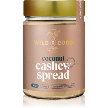 WILD & COCO Kokosová nátierka kešu kokosová nátierka s orechmi 300 g