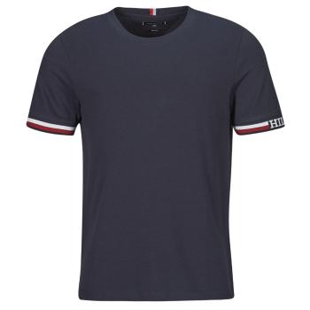 Tommy Hilfiger  MONOTYPE BOLD GS TIPPING TEE  Tričká s krátkym rukávom Námornícka modrá