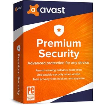 Avast Premium Security Multi-device (až 10 zariadení) na 12 mesiacov (elektronická licencia) (prd.10.12m)