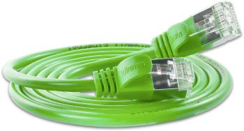Slim Wirewin PKW-LIGHT-STP-K6 0.5 GN RJ45 sieťové káble, prepojovacie káble CAT 6 U/FTP 0.50 m zelená  1 ks
