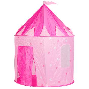 Detský stan - Palác pre princezné Pink castle tent