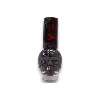 Makeup Revolution  Halloween Skull Nail Polish  Laky na nechty Čierna