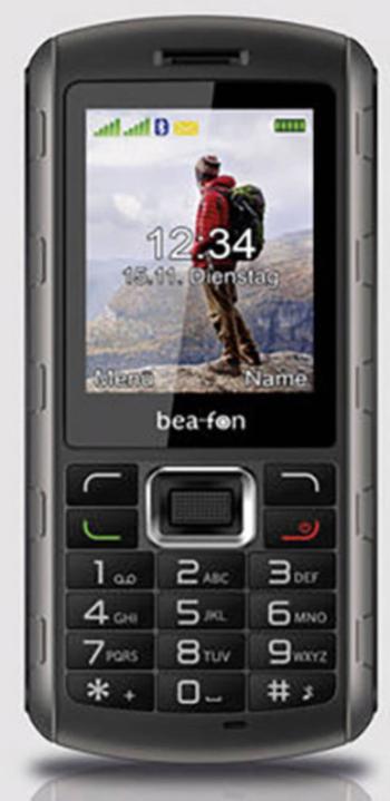 beafon AL560 outdoorový telefón čierna, strieborná
