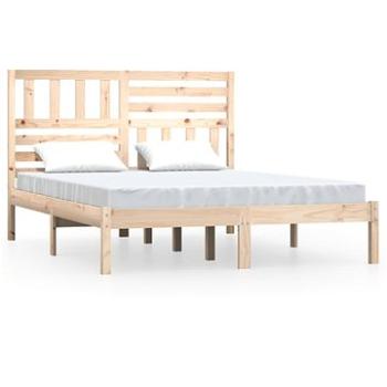 Rám postele masívna borovica 120 × 200 cm, 3101018