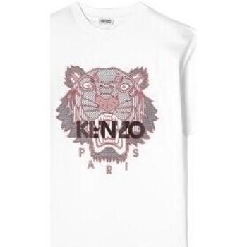 Kenzo  Tričká a polokošele T shirt Tigre Silicone  Biela