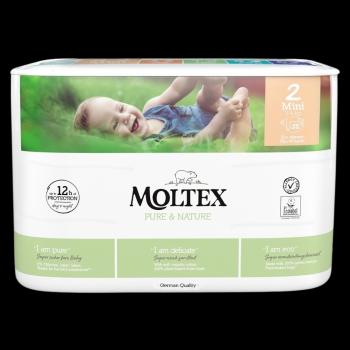 MOLTEX Pure & Nature Mini 3-6 kg, 38 ks