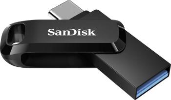 SanDisk Ultra Dual Drive Go USB pamäť pre smartphone a tablet  čierna 64 GB USB 3.2 Gen 1 (USB 3.0), USB-C™
