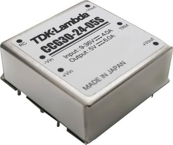 TDK-Lambda CCG30-24-12D DC / DC menič napätia, DPS  24 V 1.25 A 30 W Počet výstupov: 1 x