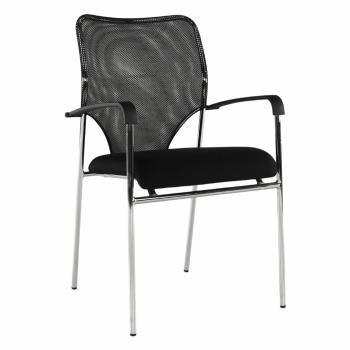 Zasadacia stolička, čierna, UMUT P1, poškodený tovar