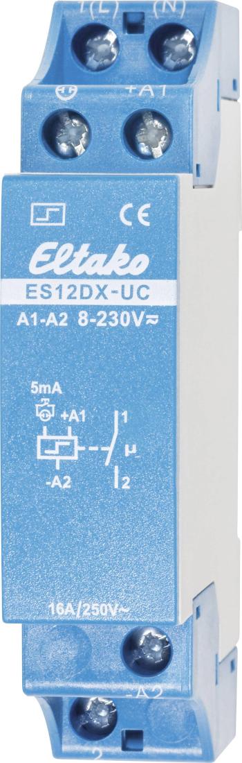 impulzný spínač Eltako ES12DX-UC 1 spínací, 230 V/DC, 230 V/AC, 16 A, 2000 W