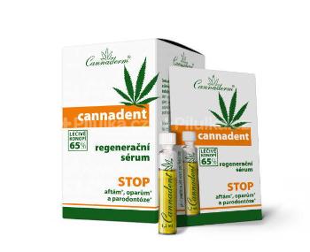 Cannaderm CANNADENT regeneračné sérum na afty a opary 10x1,5 ml 10 x 1.5 ml