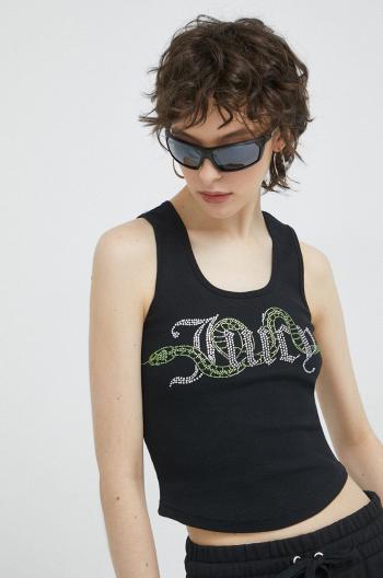 Top Juicy Couture dámsky, čierna farba