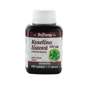 MedPharma Kyselina listová 400MCG 107 tablet