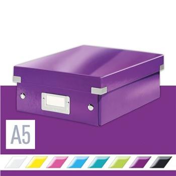 Leitz WOW Click & Store A5 22 x 10 x 28,2 cm, purpurová (60570062)
