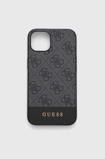 Puzdro na mobil Guess iPhone 13 6,1" šedá farba