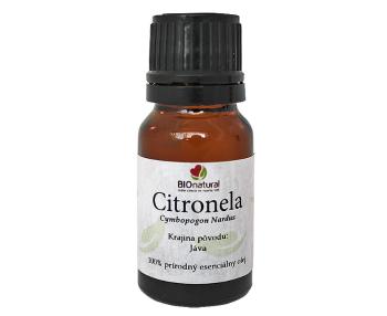 Bionatural Citronela, esenciálny olej 10 ml