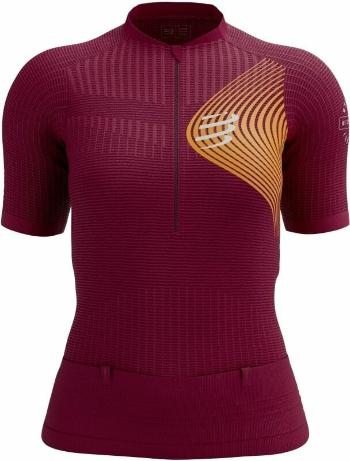 Compressport Trail Postural SS Top W Persian Red/Blazing Orange XS