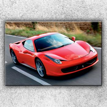 Foto na plátne Červenej Ferrari 2 120x80 cm