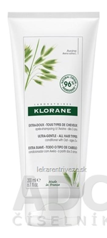 KLORANE BAUME APRÈS SHAMPOOING à l Avoine balzam s ovsom - ultra jemný, pre všetky typy vlasov (inov. 2021) 1x200 ml