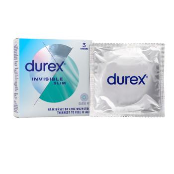 DUREX Invisible slim 3 kusy