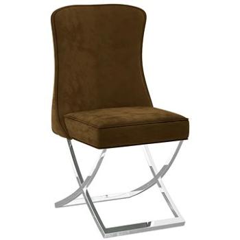 Jedálenské stoličky hnedé 53 x 52 x 98 cm, 288585