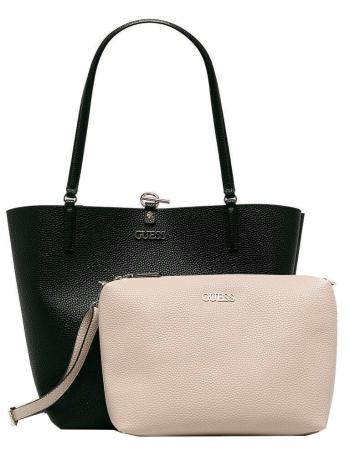 Guess Dámska kabelka Alby Toggle Tote HWVG74 55230 Black/Stone