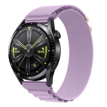 BStrap Nylon Loop remienok na Garmin Vivoactive 4, lavender (SSG037C0805)