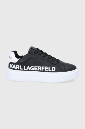 Topánky Karl Lagerfeld Maxi Kup čierna farba,