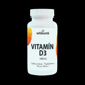 Nefdésanté Vitamín D3 90 kapsúl