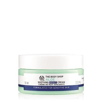 The Body Shop Upokojujúci nočný krém Aloe (Soothing Night Cream) 50 ml