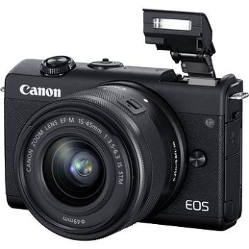 Canon EOS M200 + EF-M 15–45 mm f/3,5–6,3 IS STM čierny (3699C010)