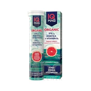 IQ MAG ORGANIC Horčík + Vitamín B6