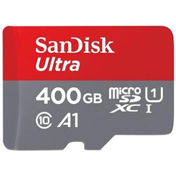 SanDisk microSDXC Ultra 400 GB + SD adaptér (SDSQUA4-400G-GN6MA)