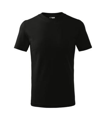 MALFINI Detské tričko Classic - Čierna | 146 cm (10 rokov)