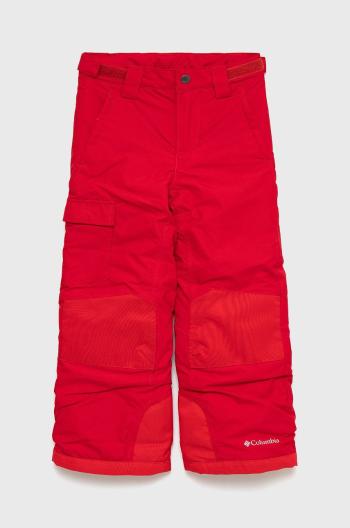 Detské nohavice Columbia červená farba