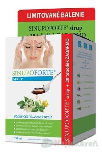 SINUPO FORTE Limitované balenie 150ml + cps 20ks