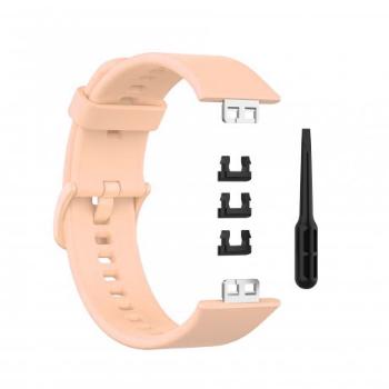 Huawei Watch Fit Silicone remienok, Sand Pink
