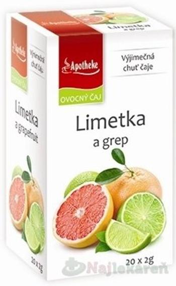 APOTHEKE PREMIER SELECTION ČAJ LIMETKA A GREP, 20x2 g