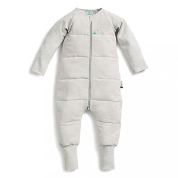 ERGOPOUCH Overal na spanie organická bavlna Onesie Grey Marle 2-3 r, 2,5tog