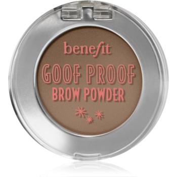 Benefit Goof Proof Brow Powder púder na obočie odtieň 3 Warm Light Brown 1,9 g