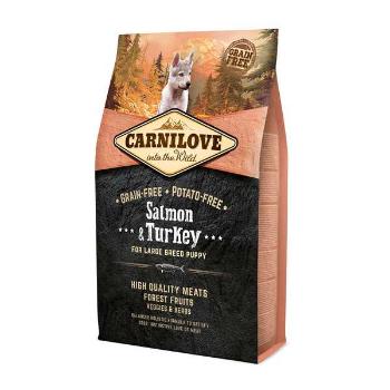 Carnilove Salmon & Turkey For Large Breed Puppy 4kg