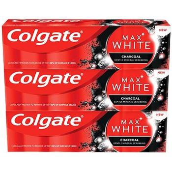 COLGATE Max White Charcoal 3× 75 ml (8590232000722)