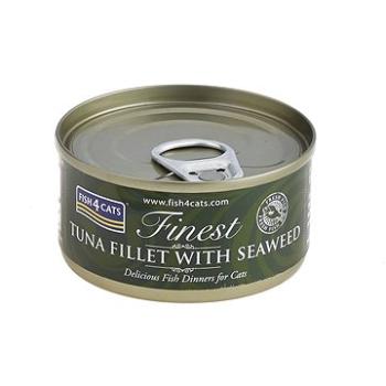 FISH4CATS Konzerva pre mačky Finest tuniak s morskými riasami 70 g (5060084829671)