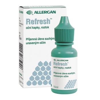 Refresh kvapky pre suché a unavené oči 15 ml