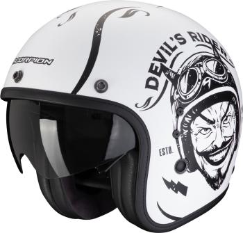 Scorpion BELFAST EVO ROMEO Matt White/Black S Prilba